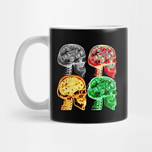 Horror skull creepy skulls Mug